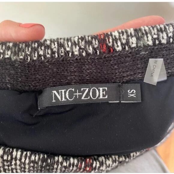 Nic + Zoe Fall Fringe Skirt in Multi XS - Picture 5 of 6